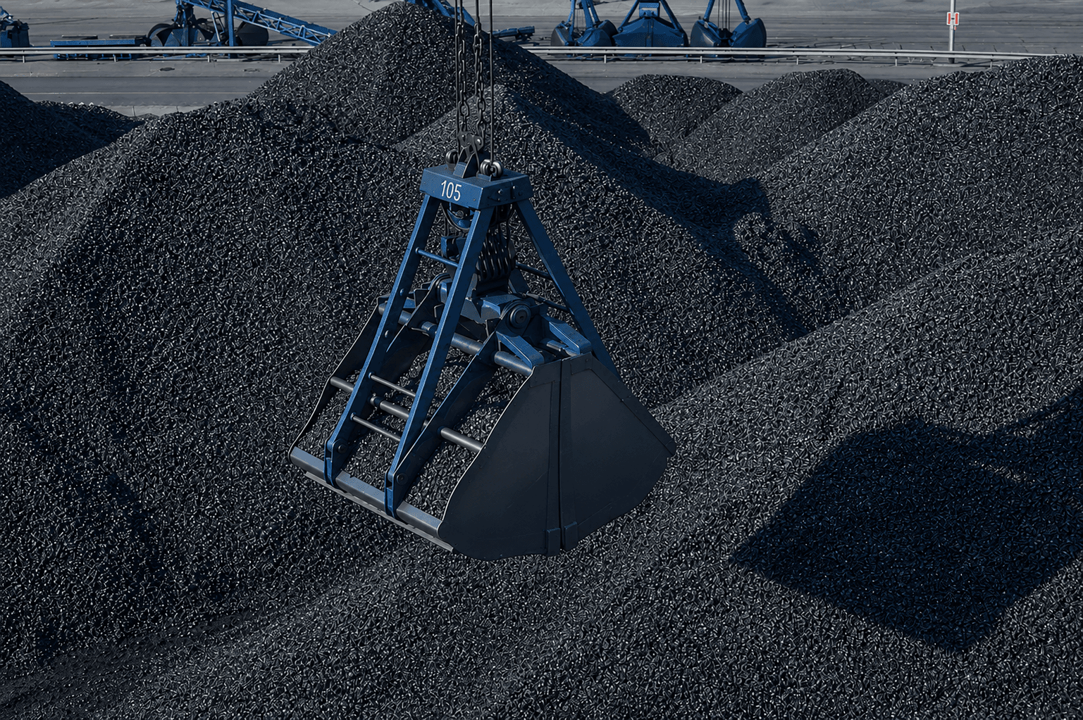 Industrial material handling operation